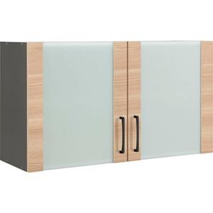 wiho Küchen Glashängeschrank "Esbo", Front mit Glaseinsatz