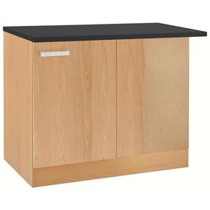 OPTIFIT Eckunterschrank "Odense", 100 cm breit, mit 110 cm breiter Arbeitsplatte