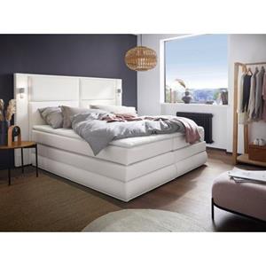 COLLECTION AB Boxspring Copenhagen inclusief bedkist, ledverlichting en topmatras