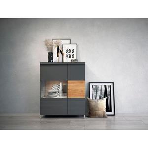Places of Style Vitrine "Onyx", mit Soft-Close-Funktion