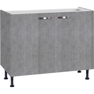 OPTIFIT Spülenschrank "Cara", Breite 100 cm