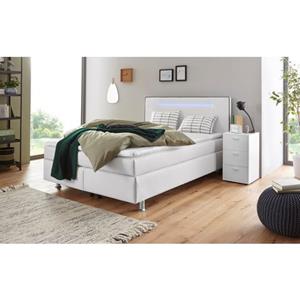 COLLECTION AB Boxspringbett, inkl. LED-Beleuchtung, Topper und Kissen