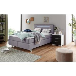 COLLECTION AB Boxspringbett, inkl. LED-Beleuchtung, Topper und Kissen