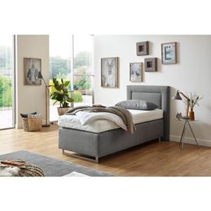 Westfalia Schlafkomfort Boxspringbett, mit Zierkissen und verchromten Kufen, in diversen Ausführungen