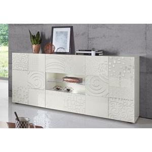 LC Dressoir Miro Breedte 181 cm met decoratieve zeefdruk