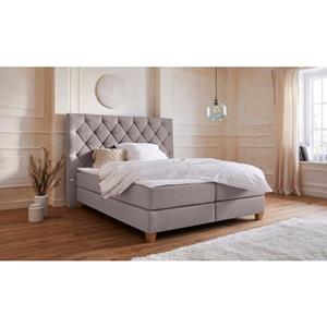 Guido Maria Kretschmer Home&Living Boxspring Harmones hoog in 3 breedten, 3 matrassoorten, hardheid ook te combineren met 1 matras in h2 en 1 matras in h3, incl. topmatras