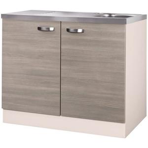 OPTIFIT Spülenschrank "Vigo", Breite 100 cm