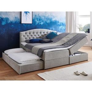 ATLANTIC home collection Boxspring met topmatras, bedkist en logeerbed