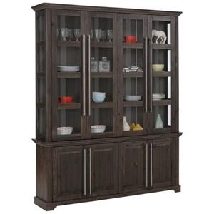 Home affaire Vitrine "Meliss", Aus Massivholz