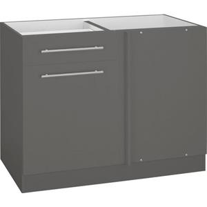 wiho Küchen Eckunterschrank "Unna", 100 cm breit, Planungsmaß 110 cm, ohne Arbeitsplatte