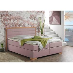 Home affaire Boxspringbett "Treviso", in 5 Breiten, 3 Ausführungen, 2 Härtegraden, Topper. Holzrahmen
