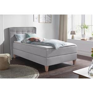 DELAVITA Boxspringbett "Ascola", incl. Topper, 5, Breiten, 3 Ausführungen, 2 Härtegrade