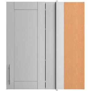OPTIFIT Eckhängeschrank "Ahus", Breite 80 x 45 cm