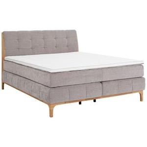 OTTO products Boxspringbett »Jelle« (5-St), mit zertifizierten, recycelten Bezugsstoffen, verschiedene Ausführungen, auch Härtegrad 4 erhältlich!