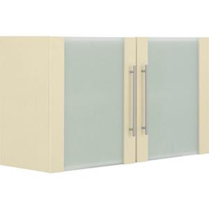 wiho Küchen Glashängeschrank "Unna", Front mit Glaseinsatz