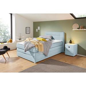 Jockenhöfer Gruppe Boxspringbett, mit Bettkasten und Topper