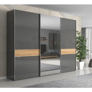 Places of Style Zweefdeurkast Onyx Spiegelkast hoogwaardig UV gelakt, soft-closefunctie
