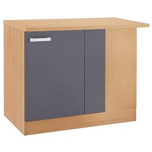 OPTIFIT Eckunterschrank "Odense", 100 cm breit, mit 110 cm breiter Arbeitsplatte