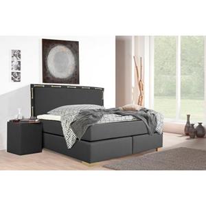 Home affaire Boxspringbett ""Marlou"", inkl. Topper, 3 Breiten, 3 Härtegrad-Ausführungen