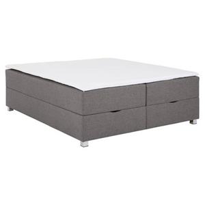 My home Boxspring Alexis zonder hoofdbord - ideaal voor vertrekken met schuine plafonds of zelfgemaakte wanden, in 4 breedten en vele uitvoeringen, incl. topmatras en bedkist