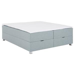 my home Boxspringbett »Alexis«, ideal für Räume mit Dachschrägen,in 4 Breiten & Überlänge 220 cm wählbar, inkl. Topper und Bettkasten
