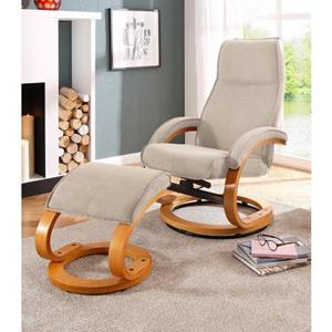 Home affaire Relaxfauteuil Paris in verschillende bekleding- en kleurvarianten, zithoogte 46 cm (2 stuks)