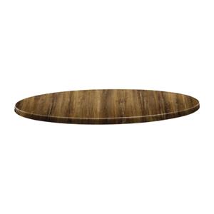 Topalit Classic Line rond tafelblad Atacama kersenhout 80cm