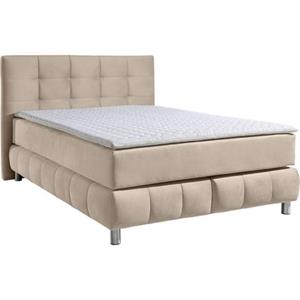 Andas Boxspring Salo incl. topmatras, in fluwelige look of structuurstof, 6 breedten, 2 hardheden, tfk ook in hardheid 4. 3 matrassoorten