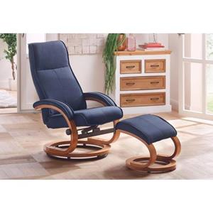 Home affaire Relaxfauteuil Paris in verschillende bekleding- en kleurvarianten, zithoogte 46 cm (2 stuks)