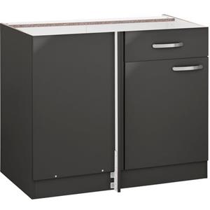 wiho Küchen Eckunterschrank "Kansas", 100 cm breit, Planungsmaß 110 cm, ohne Arbeitsplatte
