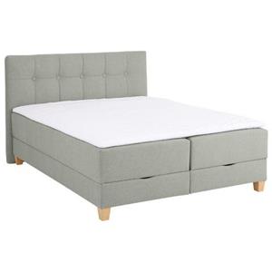 Home affaire Boxspring Lonrai in h2, h3 & h4 en xxl - verlengde 220 cm kiesbaar, incl. topper