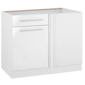 wiho Küchen Eckunterschrank "Flexi2", Breite 100 cm, Planungsmaß 110 cm, ohne Arbeitsplatte
