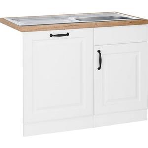 wiho Küchen Spülenschrank "Erla", 110 cm breit, inkl. Tür/Sockel für Geschirrspüler