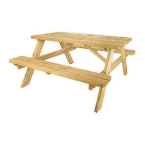 Thuishout Picknicktafel Deluxe 150 x 70 cm