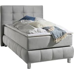 Andas Boxspring Salo incl. topmatras, in fluwelige look of structuurstof, 6 breedten, 2 hardheden, tfk ook in hardheid 4. 3 matrassoorten