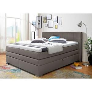 INOSIGN Boxspringbett "Airdrie", mit Bettkasten und Topper