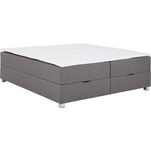 my home Boxspringbett »Alexis«, ideal für Räume mit Dachschrägen,in 4 Breiten & Überlänge 220 cm wählbar, inkl. Topper und Bettkasten