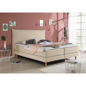 Andas Boxspring KIRUNA in 4 breedten, 3 matrassoorten, tot 3 hardheden, incl. topmatras