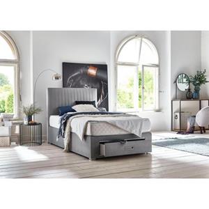 INOSIGN Boxspring Mackay 100% veganistisch, gemakkelijk te onderhouden overtrekstof, met lade
