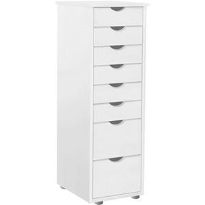My home Kast Gava van mooi massief grenenhout, met vele opbergmogelijkheden, breedte 34 cm