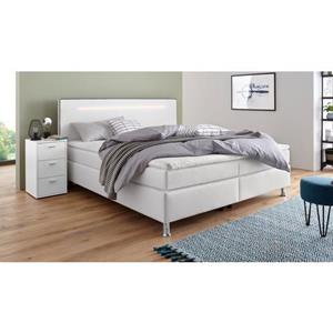 COLLECTION AB Boxspringbett, inkl. LED-Beleuchtung, Topper und Kissen