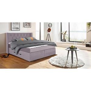 Places of Style Boxspringbett "Elegance", mit schöner Knopfheftung, in den Härtegraden H2 & H3, inkl. Schubladen