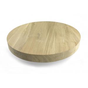 Wood Brothers Massief eiken tafelblad rond 40 cm