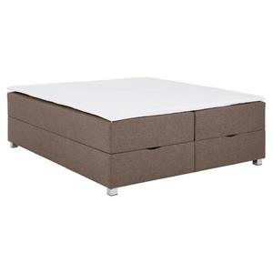 my home Boxspringbett »Alexis«, ideal für Räume mit Dachschrägen,in 4 Breiten & Überlänge 220 cm wählbar, inkl. Topper und Bettkasten