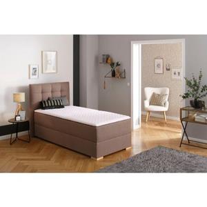 Home affaire Boxspringbett »Olivet«, in 4 Farben, 4 Breiten, 2 Matratzenarten in 2 Härtegraden auch in Überlänge 220 cm