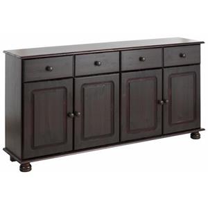 Home affaire Dressoir Mette van massief grenenhout, in diverse kleurvarianten, breedte 156 cm
