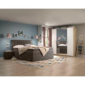 Places of Style Boxspringbett "Rickon", inkl. Bettschubkasten