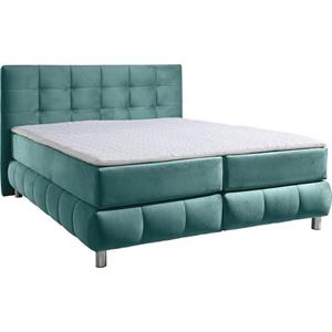 Andas Boxspring Salo incl. topmatras, in fluwelige look of structuurstof, 6 breedten, 2 hardheden, tfk ook in hardheid 4. 3 matrassoorten