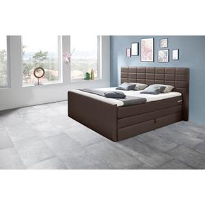 INOSIGN Boxspringbett "Lethbridge", inkl. Bettkasten und Topper