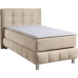 Andas Boxspring Salo incl. topmatras, in fluwelige look of structuurstof, 6 breedten, 2 hardheden, tfk ook in hardheid 4. 3 matrassoorten